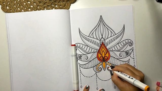 Раскрашиваю 5 часов! Раскраски Антистресс смотреть онлайн