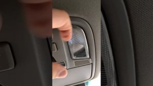 как снять плафон в салоне на KIA SPORTAGE 2018 год