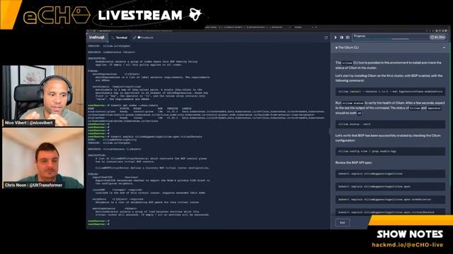 eCHO Episode 101: More BGP fun with Cilium смотреть онлайн