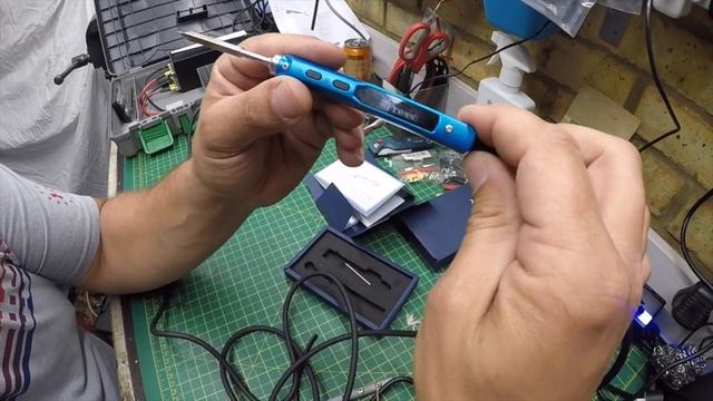 TS100 BlueSapphire Version Soldering Iron Review Banggood UK Warehouse Shipping Price Drop смотреть онлайн