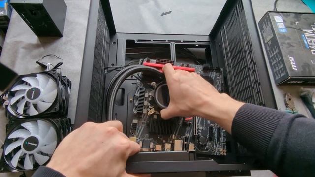 Сборка ПК в корпусе "аквариум" на i5-10400f + rtx 2070 смотреть онлайн