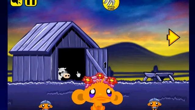 Monkey Go Happy Dragon (Stage 1) walkthrough смотреть онлайн