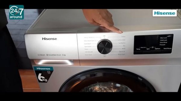 247Around | Hisense | Washing Machine | Control Functions of Program Mode in Washing Machine