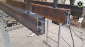 profildan registr yasash. Регистр из профильной трубы. uy isitish. otopleniya. batareya yasash.