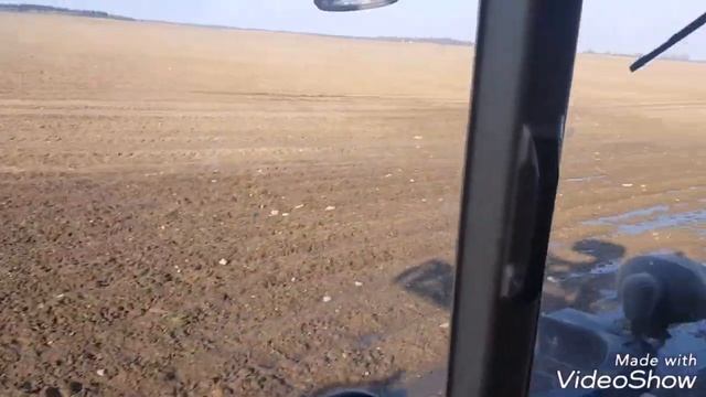 Начало посевной. John Deere 7830 и культиватор Lemken Korund 8 смотреть онлайн