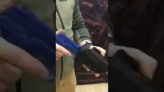 Поясная Компактная кобура для пистолета МР 353 со страховочной скобой смотреть онлайн