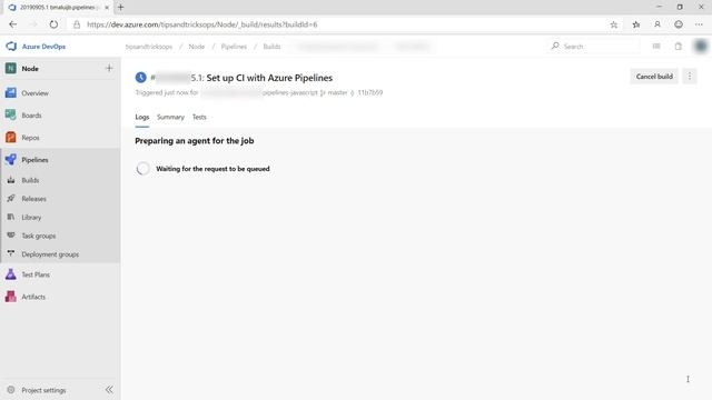 How to set up an Azure pipeline with Node JS | Azure Tips and Tricks смотреть онлайн