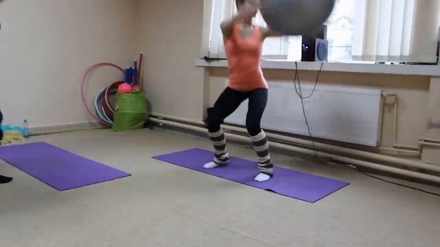 fitball (мяч) & stretching (растяжка) - S&Sfitness смотреть онлайн