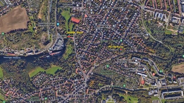 FichteTurm In Dresden - 3D-Visualisierung  // DresdenDresden2024