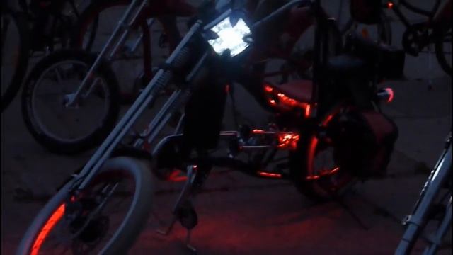 лето ч II Velo покатушка на велосипедах чоппер круизер кастом (chopper cruiser custom bicycle) смотреть онлайн