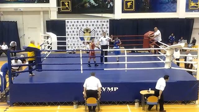 Зырянов Александр в/к48кг1/4финала,Первенство России по боксу среди юношей 13-14л.,п.Витязево 2017г смотреть онлайн
