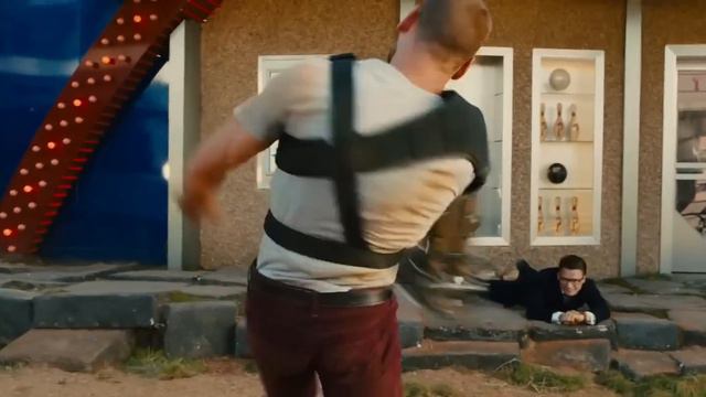 Kingsman The Golden Circle - Elton John Saves Kingsman Agent From RoboDog