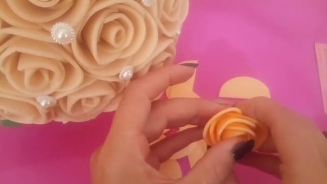 Розочки из остатков изолона/фоамирана МК/izolon/isolon