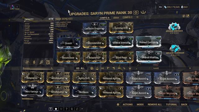 Warframe Saryn prime helminth khora build Steel Path смотреть онлайн