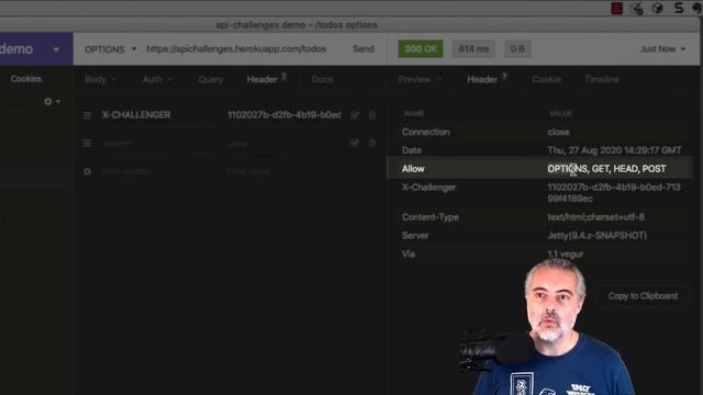 API Challenges 13 - How To Solve - OPTIONS /todos 200 in Insomnia смотреть онлайн