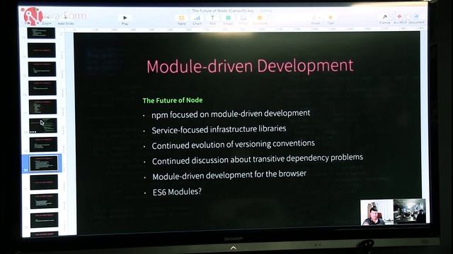 Node.js Dublin (May 2015): Rod Vagg "The Future of Node" смотреть онлайн