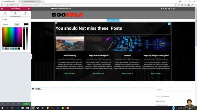 How we can adding all posts,Build a professional Blog with WordPress.Learn Your Self XP, смотреть онлайн