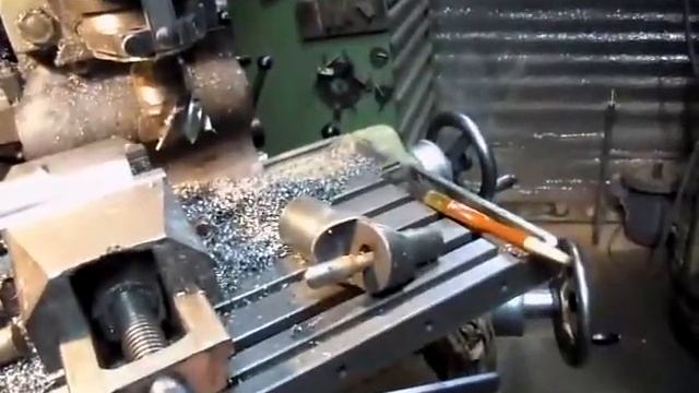 Фрезеровка в тисках с упором. смотреть онлайн