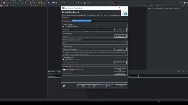 09. Creación de un Proyecto Web Dinámico con Eclipse | JAVA EE (JSP Y SERVLETS) смотреть онлайн