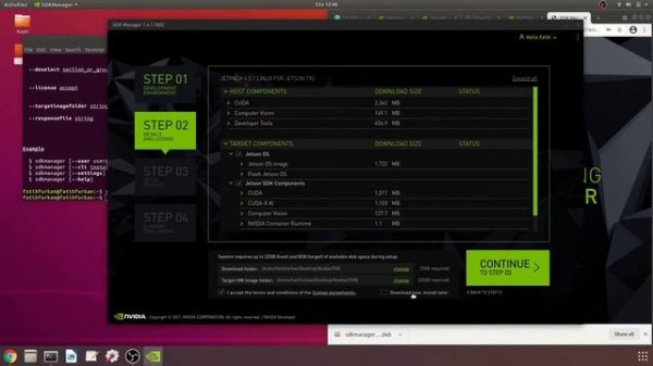 NVIDIA Jetson TX2 Developer Kit İlk kurulum ve Flash işlemi (SDK Manager kurulumu) (Jetpack 4.5.1)