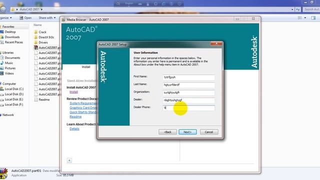 AutoCAD 2007 Install Video смотреть онлайн