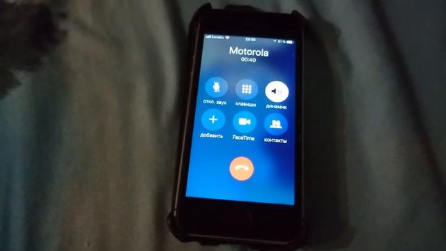 Звонок в Motorola Россия.