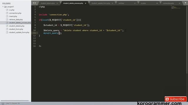 How To Delete Data In Database using PHP MySQL | For Beginers | In Hindi | 2020 | Part 8 смотреть онлайн