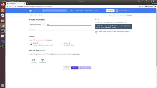 Let's push Images to our DockerHub acount смотреть онлайн