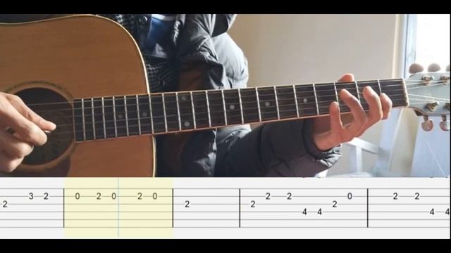 New Jeans - Ditto (Guitar Tutorial Tab) смотреть онлайн