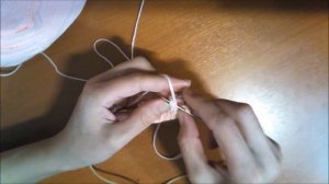 Вязаный костюмчик для новорожденного  Часть1