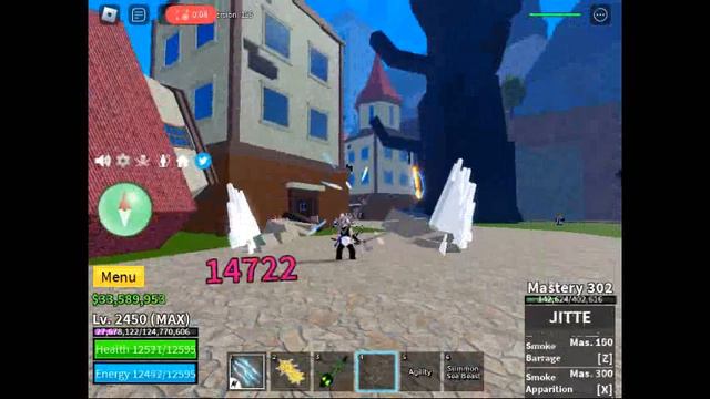 『Electric Claw + Quake』Combo Blox Fruit I Roblox I revival123 смотреть онлайн