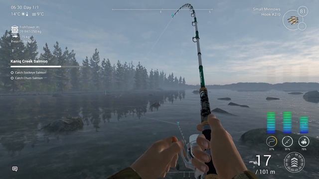 Fishing Planet – Mission #50 Kaniq Creek Salmon, Albino Blackfish Monster смотреть онлайн