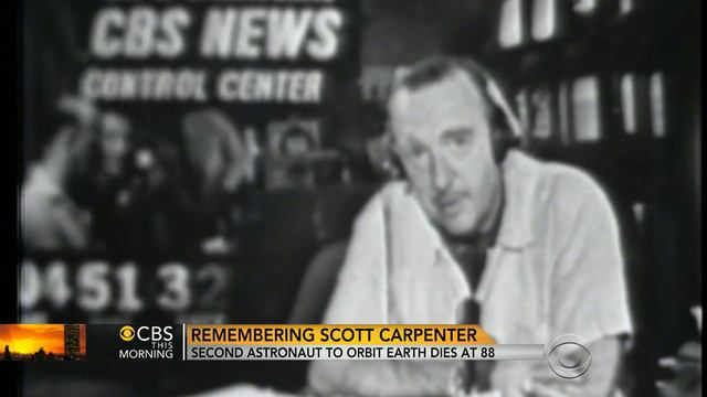 Remembering space pioneer Scott Carpenter, dead at 88 смотреть онлайн