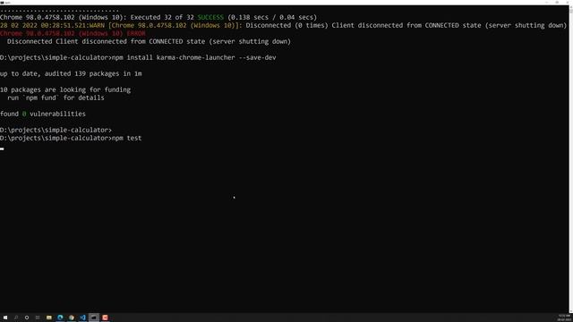 63. Install Puppeteer for adding Chrome Headless browser in the karma config file - Jasmine Testing смотреть онлайн