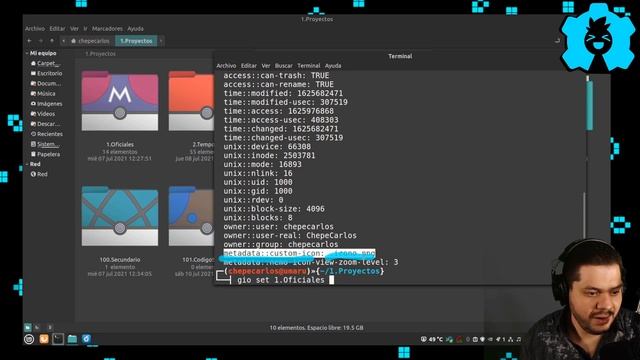 ? Aprende a poner iconos en FOLDER en LINUX ? Script Python (Linux mint, Ubuntu, Raspberry pi, GTK) смотреть онлайн