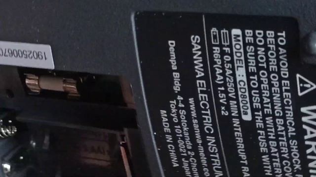 Review multitester sanwa CD 800a смотреть онлайн