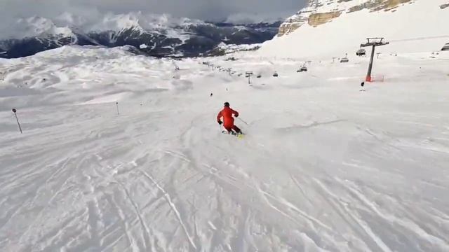 Sciata sul Groste’ a Madonna di Campiglio, Italia ?? смотреть онлайн