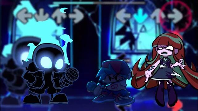 FNF Bad Time Nightmare Sans vs BF and Limu (ナイトメアサンズをBFとLimuで倒したい) смотреть онлайн