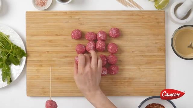 Фрикадельки из говяжьего фарша Самсон смотреть онлайн