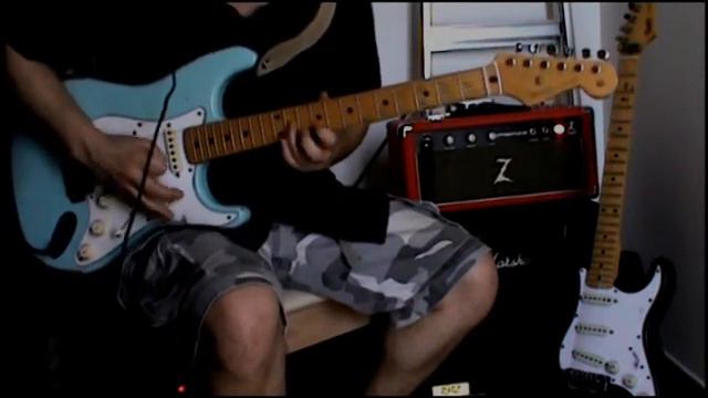 Hotel California - guitar solo cover смотреть онлайн