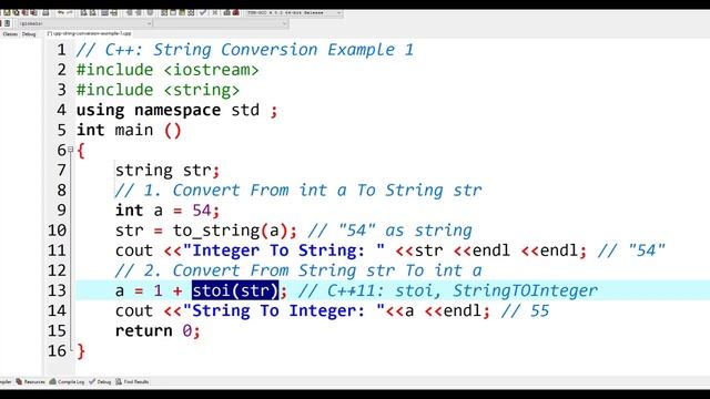Learn How to Convert C++ Strings: C++11 Examples Step by Step смотреть онлайн