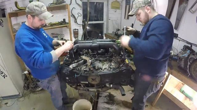EJ255 DOHC Engine Swap | Subaru Outback XT Part 5 смотреть онлайн