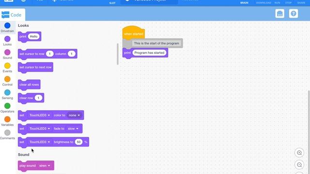 VEX IQ Blocks Start смотреть онлайн