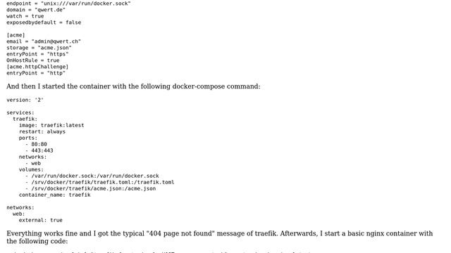 Traefik can't access containers смотреть онлайн