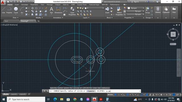 AutoCAD Tutorial 19: CAD DESIGN/MODELLING смотреть онлайн