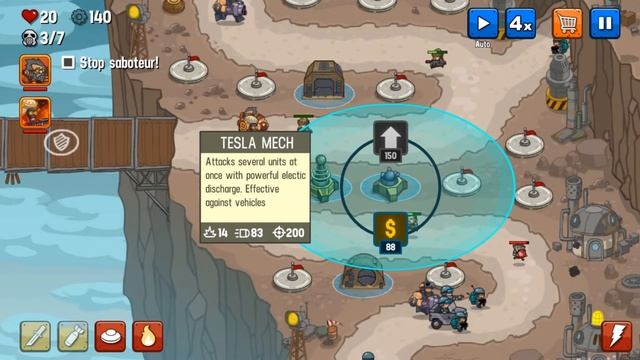 Steampunk Defense Tower Defense gameplay part 2 смотреть онлайн