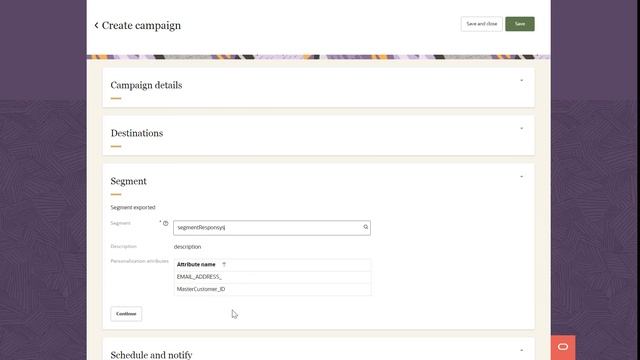 Oracle Audience Segmentation - Oracle Responsys integration смотреть онлайн