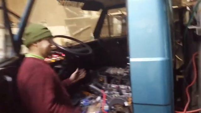 Свап(swap) 3uzfe на Volkswagen LT 55 первый запуск))