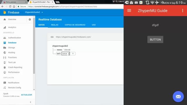 Firebase Test on Android смотреть онлайн