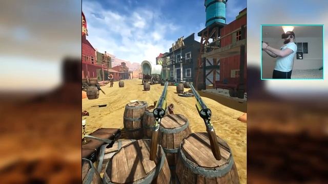 VIRTUAL REALITY Wild Wild West! | Guns 'n' Stories: Bulletproof VR | смотреть онлайн
